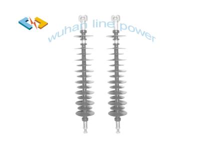 China Conventional Type Railway Insulator , 25 KV Composite Long Rod Insulator for sale