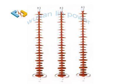 China Suspension Type Polymer Composite Insulator 220kV 120kN , SOCKET & BALL Fittings for sale