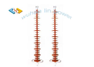 China CEHV Composite Long Rod Insulator , 400KV 120KN Electric Line Insulators FXBW-400/120 for sale