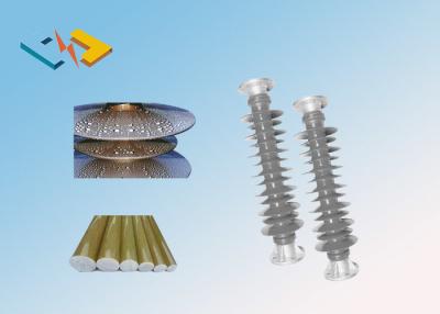 China ISO9001 Composite Polymer Suspension Insulators 126kV 10kN End - Fitting Type for sale