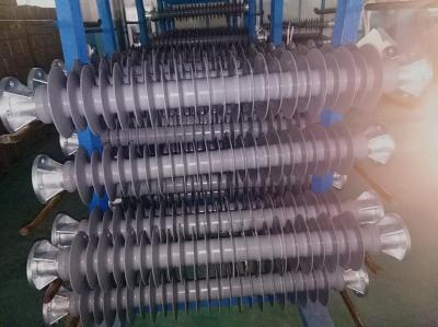 China Customized 110kV 17.2kN Polymer Line Post Insulator With Flanges Coupling for sale