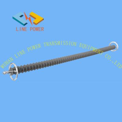 China 420KV160kN AC Customized Long Rod  Insulators With Silicone Rubber Sheds for sale