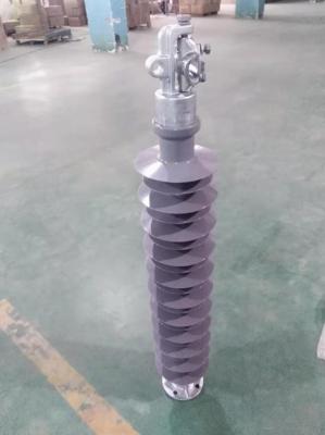 China 69KV Line Post Insulators With Gray Sheds, ANSI Standard, Flange-Clamp for sale