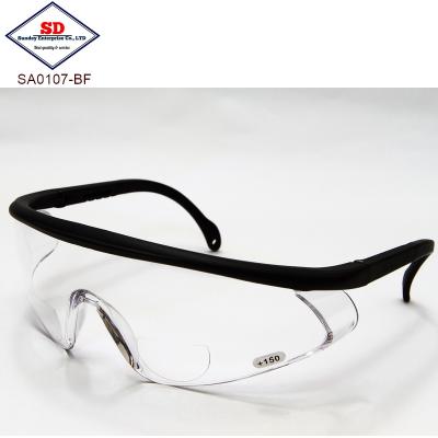 China SA0107-BF Reading Glass Eye Protection Glass Bifocal Safety Glasses for sale