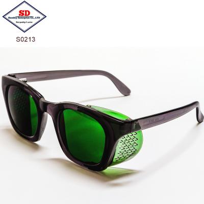 China S0213 safety spectacle eye protection glass safety glasses for sale