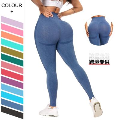 China Cloth Quality Wholesale Solid Color High Waist Sports Yoga Pants Women Breathable Custom Made Compression Gaiters for sale