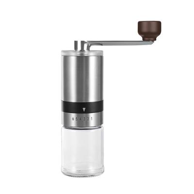 China Factory Price Stainless Steel Core Coffee Bean Grinder Manual Coffee Grinders Stored Ceramic Espresso for sale