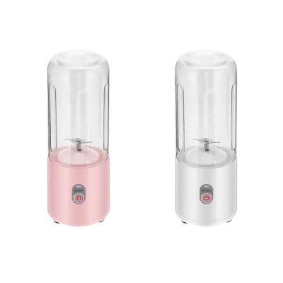 China Home 500ml Travel Squeezer Maker Machine Mini USB Outdoor Electric Portable Fruit Squeezer Automatic Juicer Blender for sale