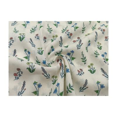 China Custom Made Viscous Rayon Fabric 100 Viscous Rayon Woven Printed Fabric Fast Viable Light Weight For Dress Shirt for sale