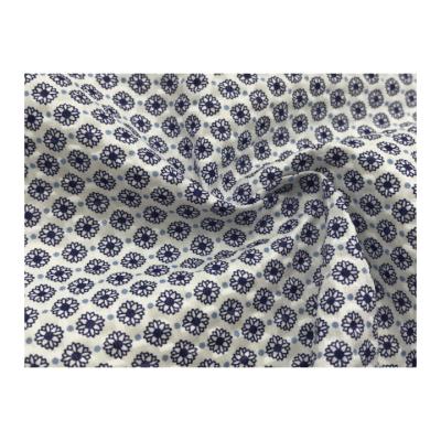 China Wicking Customized Wholesale High Quality Blue Corduroy Cotton Material Printed Fabric for sale