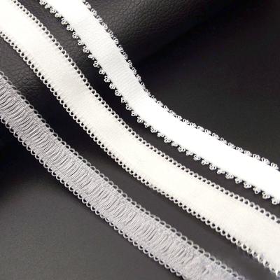 China Factory Price High Quality Stock Elastic Pimple Bra Strap Elastic for sale