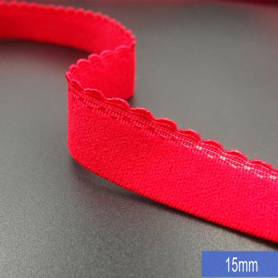 China Factory price elastic high quality supply bra red elastic band for underwear for sale