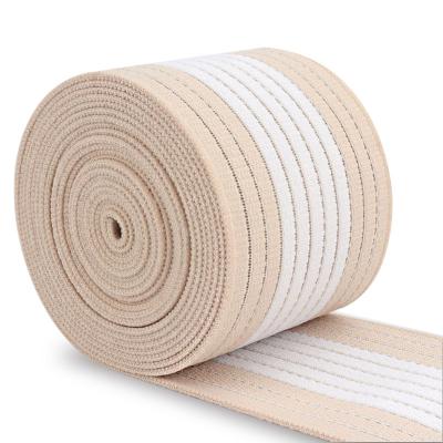 China Factory custom verified elastic free sampels medical fish webbing silk elastic band for waist support abdominal belt for sale