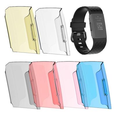 China Full Screen Case Covers Watch Side Best Selling Hard Shell Watch Case Full Screen and Anti-Scratch Protective Case For Fitbit Charge 3 for sale