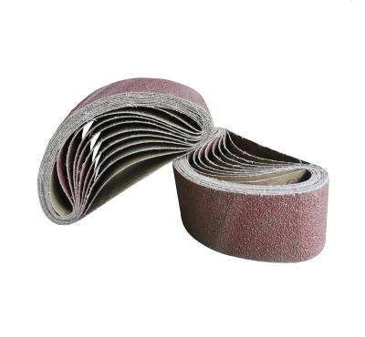 China GXK51 4x24inch Belt Aluminum Oxide Abrasive Cloth Durable Sandpaper Sanding Belts for Wood Metal for sale