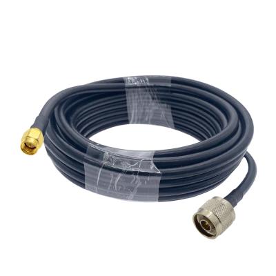 China Waterproof Female Bulkhead N to 50 Ohm Braid WIFI Extension Cord RP SMA Male RF Adapter Cable RG58 Coaxial Jumper Adapter YS20220104 for sale