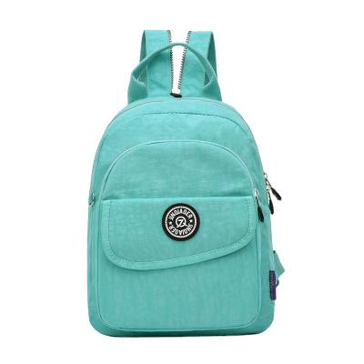 China Dual Function Waterproof Nylon Magic Shoulder Straps Toss College Daily School Satchels Backpacks For Women Girls College for sale