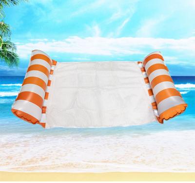 China Water Floatting Entertainment Water Floatting Entertainment Hammock Recliner Mattress Sea Ring Pool Party Inflatable Floating Swimming Bed For Swimming for sale