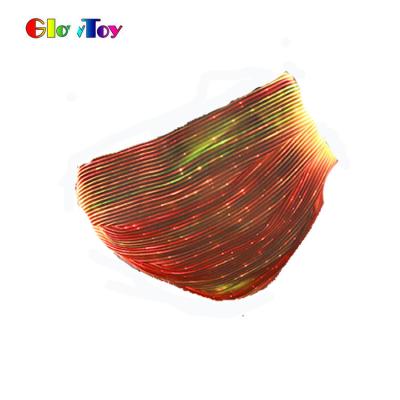 China Wholesale Fiber Optic Cloth Particulate Respirator PM2.5 Fiber Optic Cloth Particulate Respirator PM2.5 Led FACEMASKS Light Particulate PM2.5 Dust Mouth-Muffle Fiber Optic Cloth Up of 7 Colors Glow Flashing Toy For 3 -15 Hours for sale