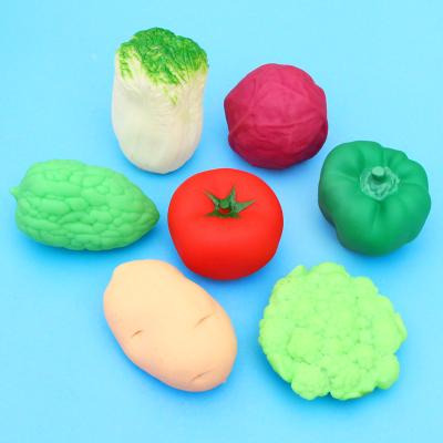 China Wholesale Vegetables Simulation Fruits Pool Toys Eco Friendly Durable Bath Toys Customized Size for sale