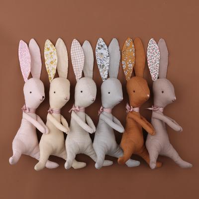 China 2020 New Handmade 1 Year Old Baby Rabbit Baby Gift Soft Canvas Toys. for sale