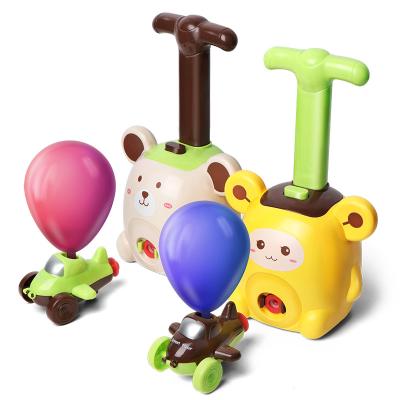 China The Other 2020 Inertial Toy Diy Cartoon Balloon Rocket Bear Power Balloon Toys Amazon Instagram Educational Child for sale