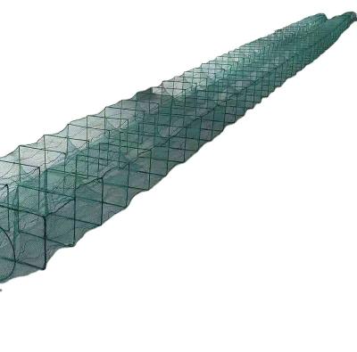 China Factory Price Long Strong Commercial Shrimp Fishing Nets Nylon PE Traps for sale