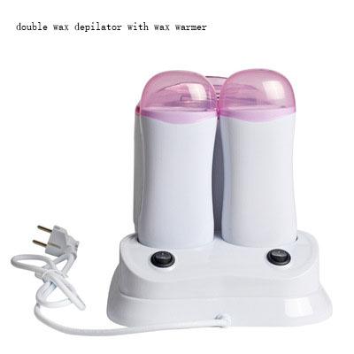 China Salon Solid Paraffin Wax Hair Removal Machine Tool Professional Double Spa Warmer Pot Warmer Depilatory Beauty Packing Unit for sale