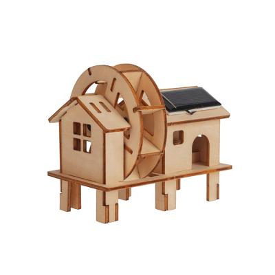 China 100% Eco-friendly Dongguan Factory Solar Water Wheels Toy Wooden Puzzles Wholesale for sale