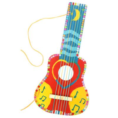 China Collect and Decorate Easy Assembly Toy Guitar Kit DIY Kids for Fun for sale