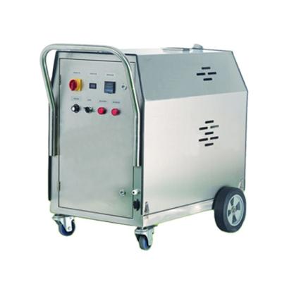 China Without Boiler CE 20 Bar Two Gun Gas Steam Cleaner /steam Mobile Car Wash Machine LPG for sale