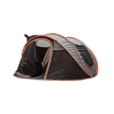 China Portable Family 4 Person Instant Waterproof Windproof Diagonal Bracing Type Rise Pop Up Camping Tent Automatic Waterproof Windproof for sale