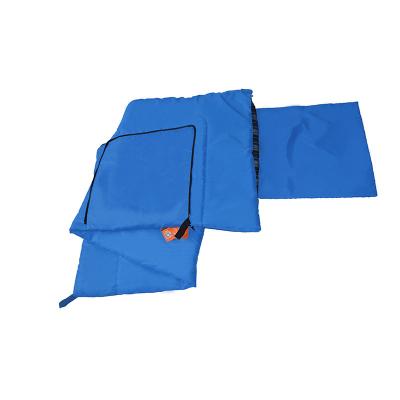 China Envelope type 4 season cold weather waterproof wrap sleeping bag with hood for outdoor winter camping for sale