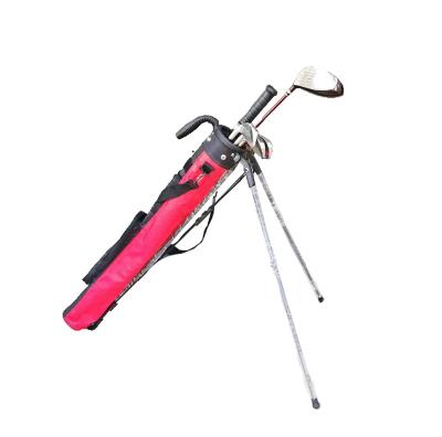 China Super Light Weight Fashionable Customized Nylon Golf Rack Portable Bag For Kids for sale