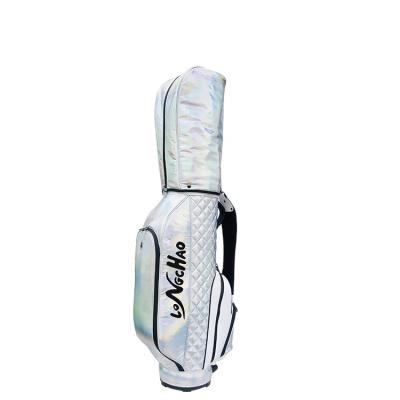 China Wholesale High Quality Portable Custom Purchase PU New Design Golf Clubs Bag Multiple Pockets Golf Bag for sale