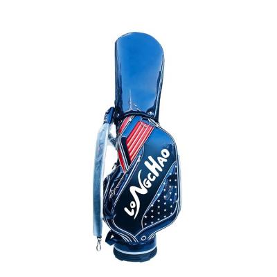 China 2020 Golf Equipment Custom Golf Bag Crystal Bag Crystal Bag Multi-Function Waterproof High Quality Outdoor Professional PU Outdoor Golf Bag for sale