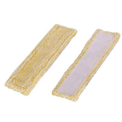 China Viable Yellow Color Karcher WV 1 WV2 WV5 Window Vacuum Microfiber Mop Covers Replacement Cloth for sale