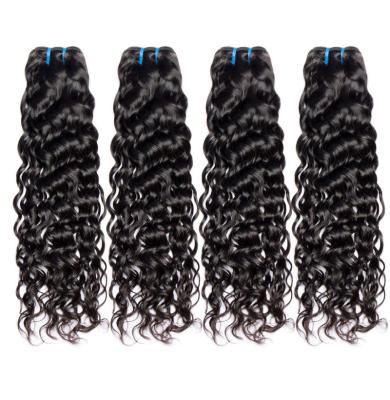 China Original Pure Natural Water Weave Brazilian Human Hair 10-30 Inch Human Hair Extension Bundle Wig For Women for sale