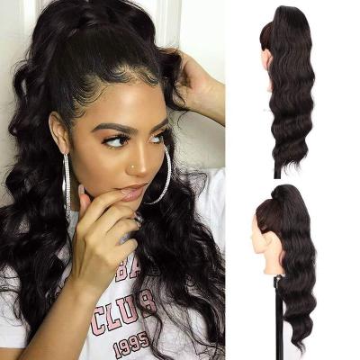 China Long Big Wave Water Wave Curly Hair Wig Female Synthetic Hair Extensions Wigs for sale