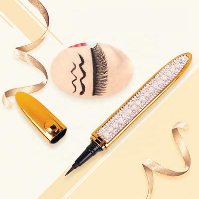 China Diamond Eyeliner Glue Pencil Waterproof Private Label Eyeliner Self Adhesive Magic Glue for sale