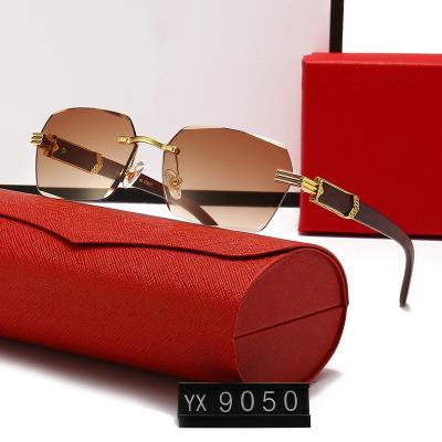 China Fashion Sunglasses 9050 Vintage Glass Women Men Brand Designer Retro Classic Ladies Sunglasses for sale