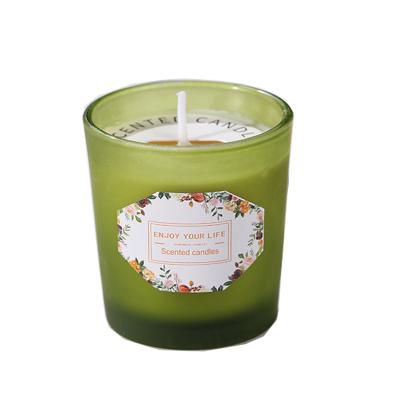 China Custom Luxury Parties Candle Personalized Private Label Glass Scented Candles for sale