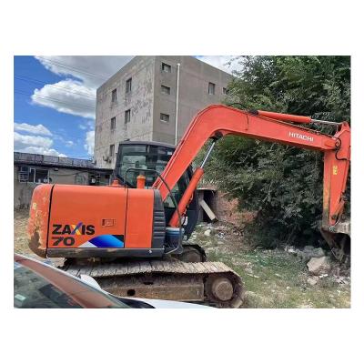 China Construction Material Shops High Quality ZX70 7 Ton Hydraulic Crawler Excavator Digger 0.3 M3 Buckets with factory price for sale