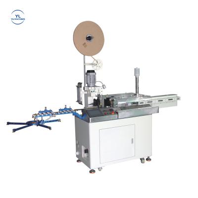 China Cables Cutting Automatic Single Side Wire Cutting Wire Stripping And Twisting Crimping Terminal Tuber for sale