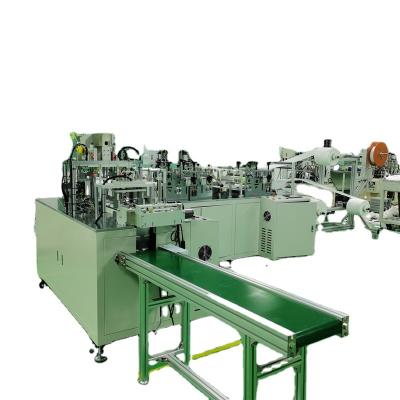 China Machinery Repair Shops kf94 Fish Mask Making Machine Maker 150pcs/min With Korea Different Online Instruction Language Support for sale