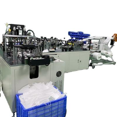 China Hot Sale Flat Face Mask Machine Full Automatic Mask Machine Repair Shops Nonwoven Face Mask Making Machinery for sale