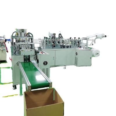 China Machinery Repair Shops Korea KF94 Aftermarket Supported Automatic Face Mask Making Machine Fish Type Mask Production Line for sale