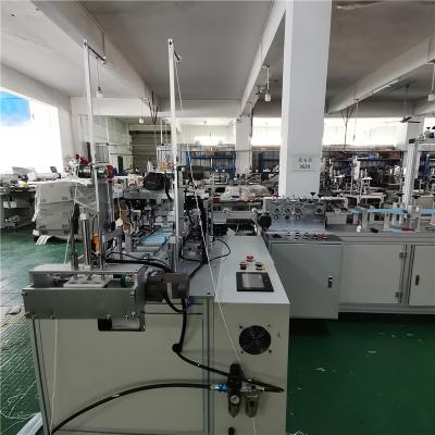 China High Speed ​​Machinery Repair Shops 1 Automatic + 1 Ear Band Tying Medical Surgical Mask Making Machine for sale