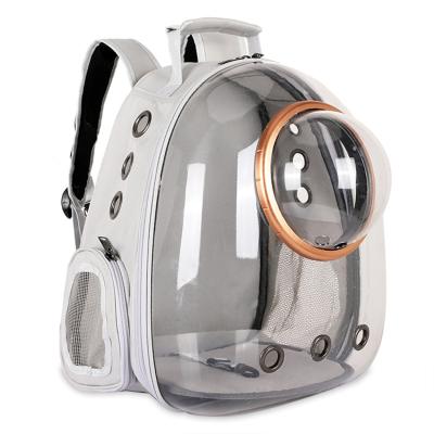 China Viable Multicolor Transparent Panoramic Space Capsule Pet Carrier Travel Backpack for sale