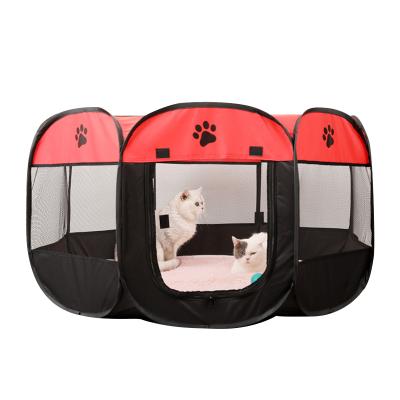 China Wholesale Breathable Breathable Outdoor Camping Exercise Cat Dog Foldable Portable Pet Tent for sale